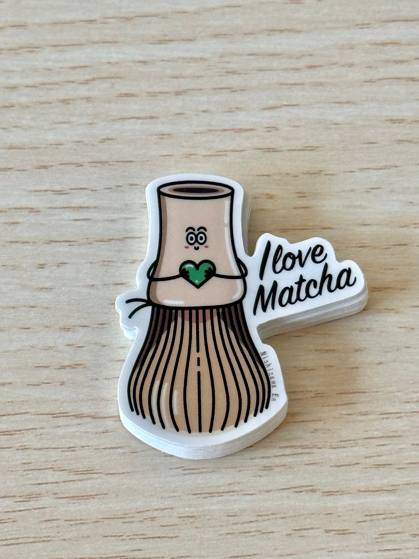 "I love Matcha" Sticker