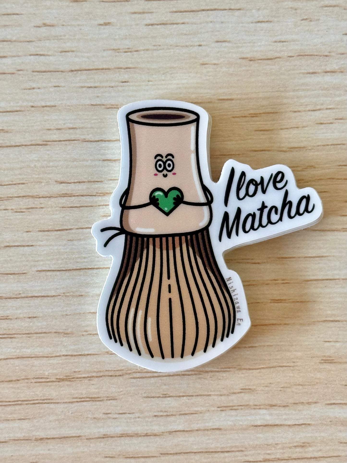 "I love Matcha" Sticker