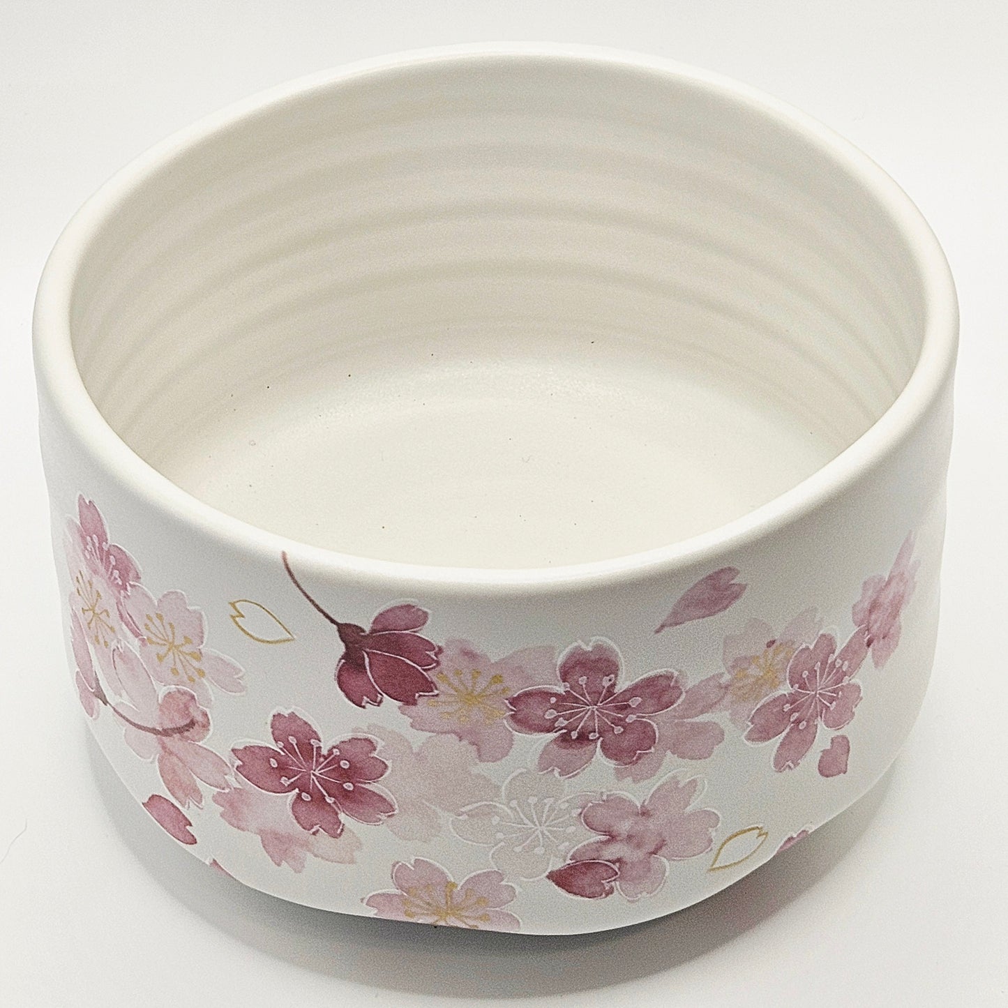 Handcrafted Matcha Bowl (Chawan) – Cherry Blossom
