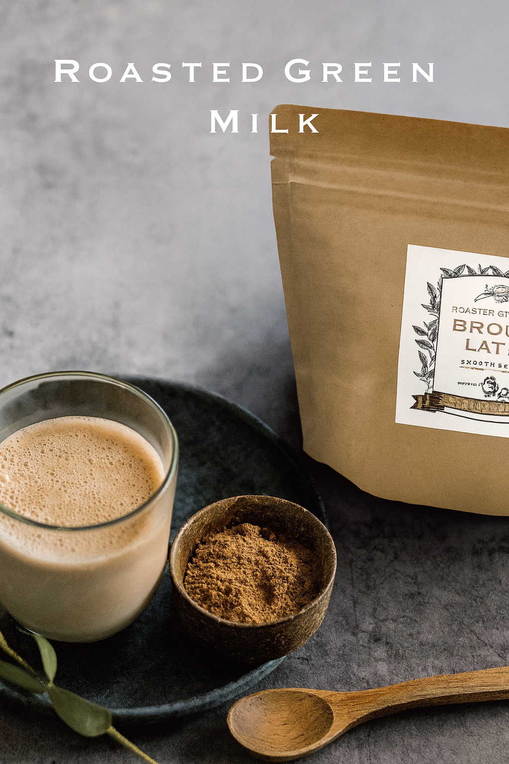 Hojicha Brown Latte Powder (120g)