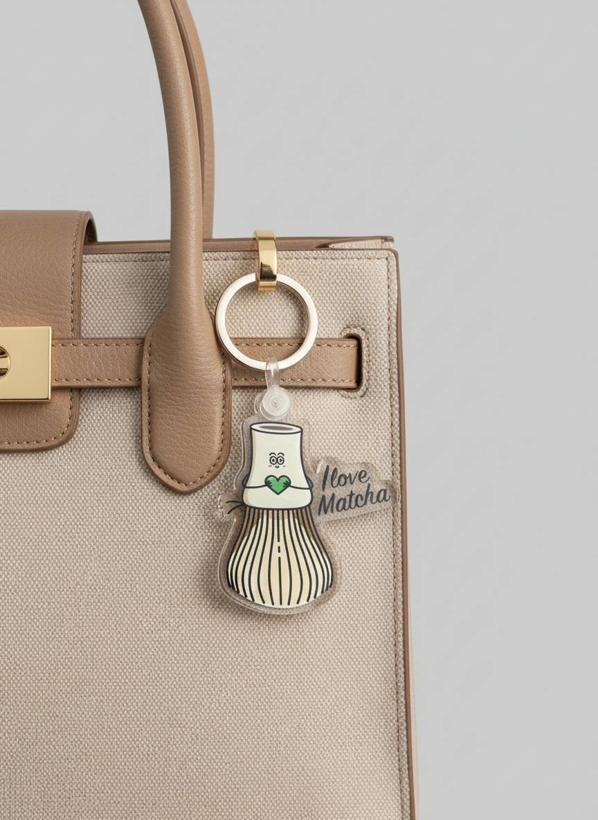 "I Love Matcha" Keychain