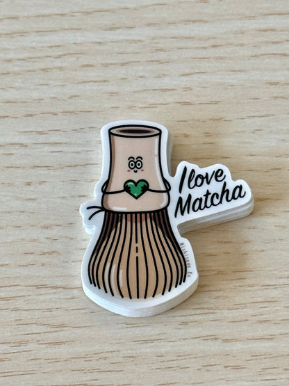 "I love Matcha" Sticker
