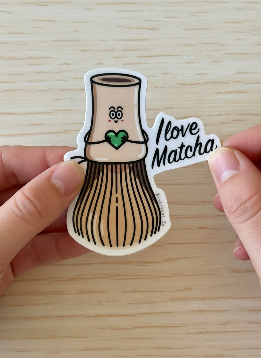 "I love Matcha" Sticker