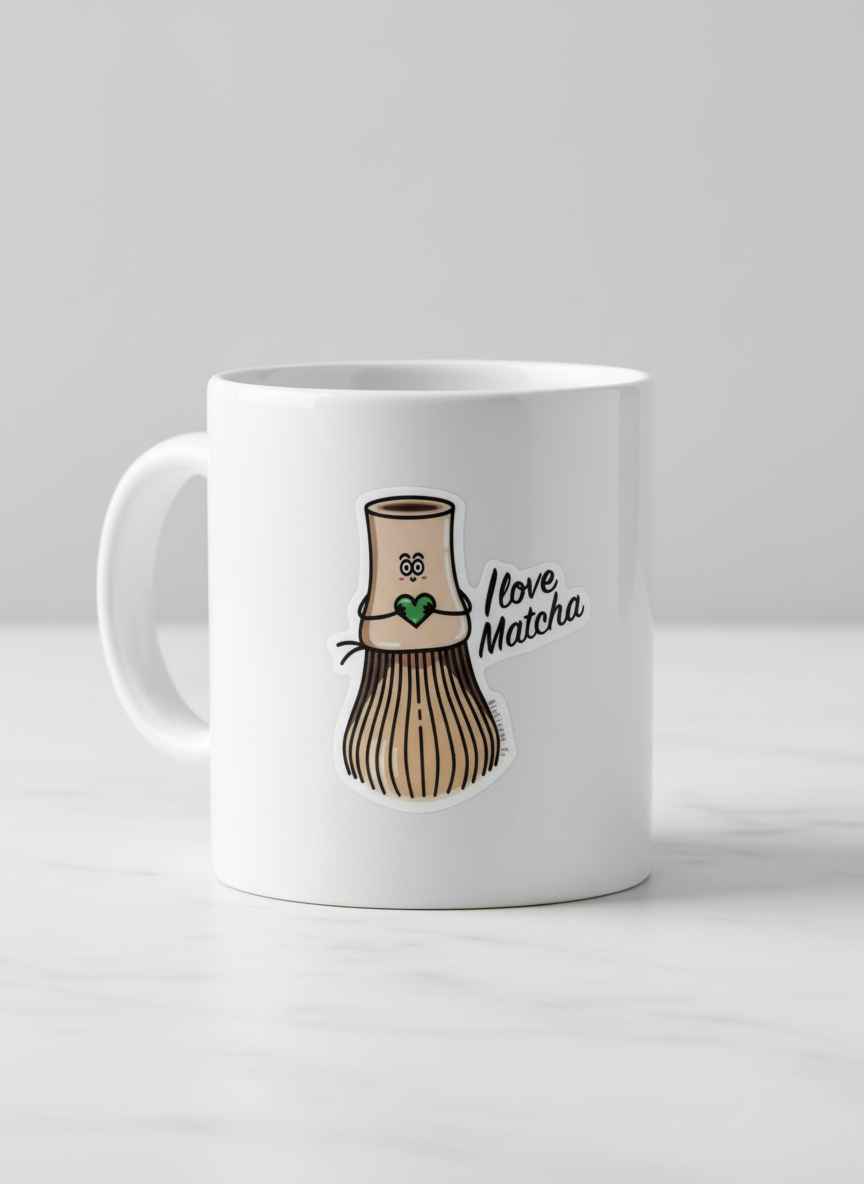 "I love Matcha" Sticker