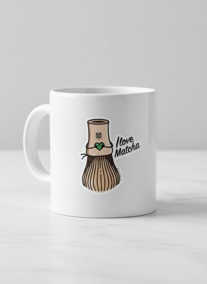"I love Matcha" Sticker