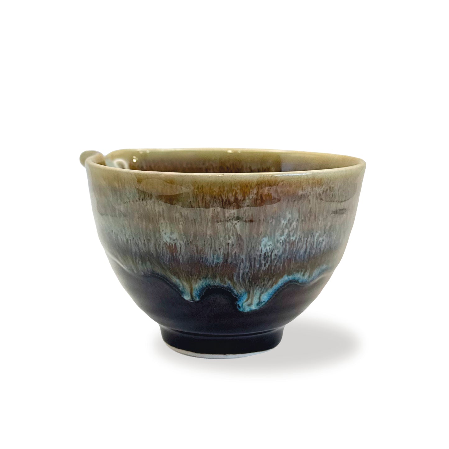 Matcha Bowl (Chawan) - Drain Black