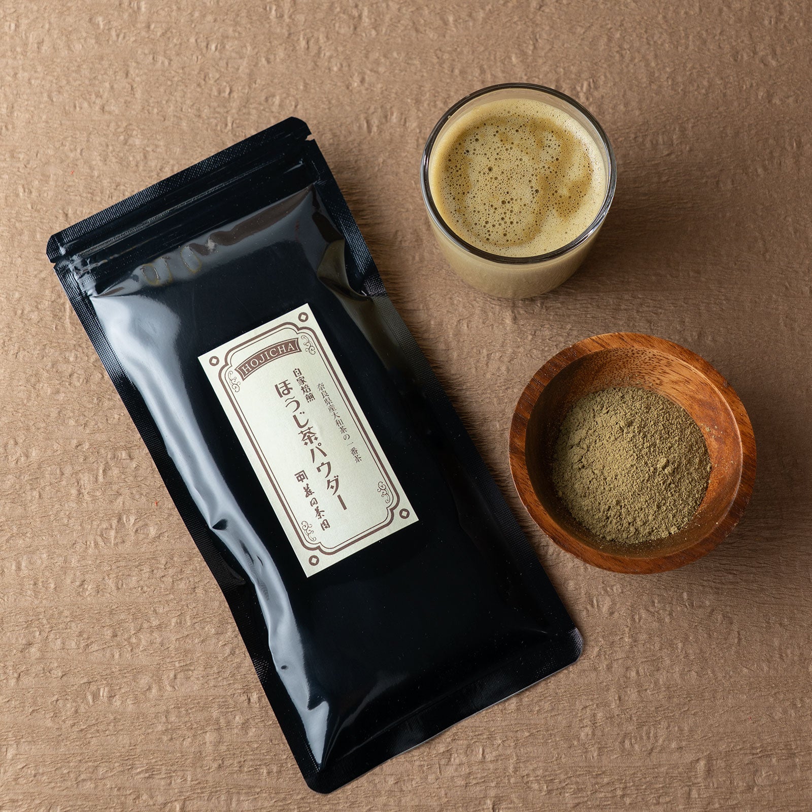 Fujita Chaen — First-Harvest Yamato Hojicha Powder (100g