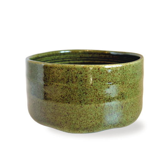 Matcha Bowl (Chawan) - Stone Green