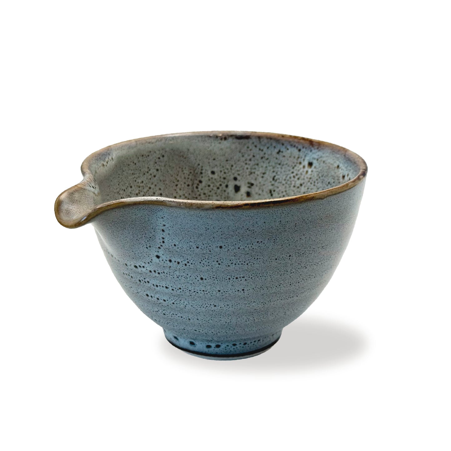 Matcha Bowl (Chawan) - Drain White