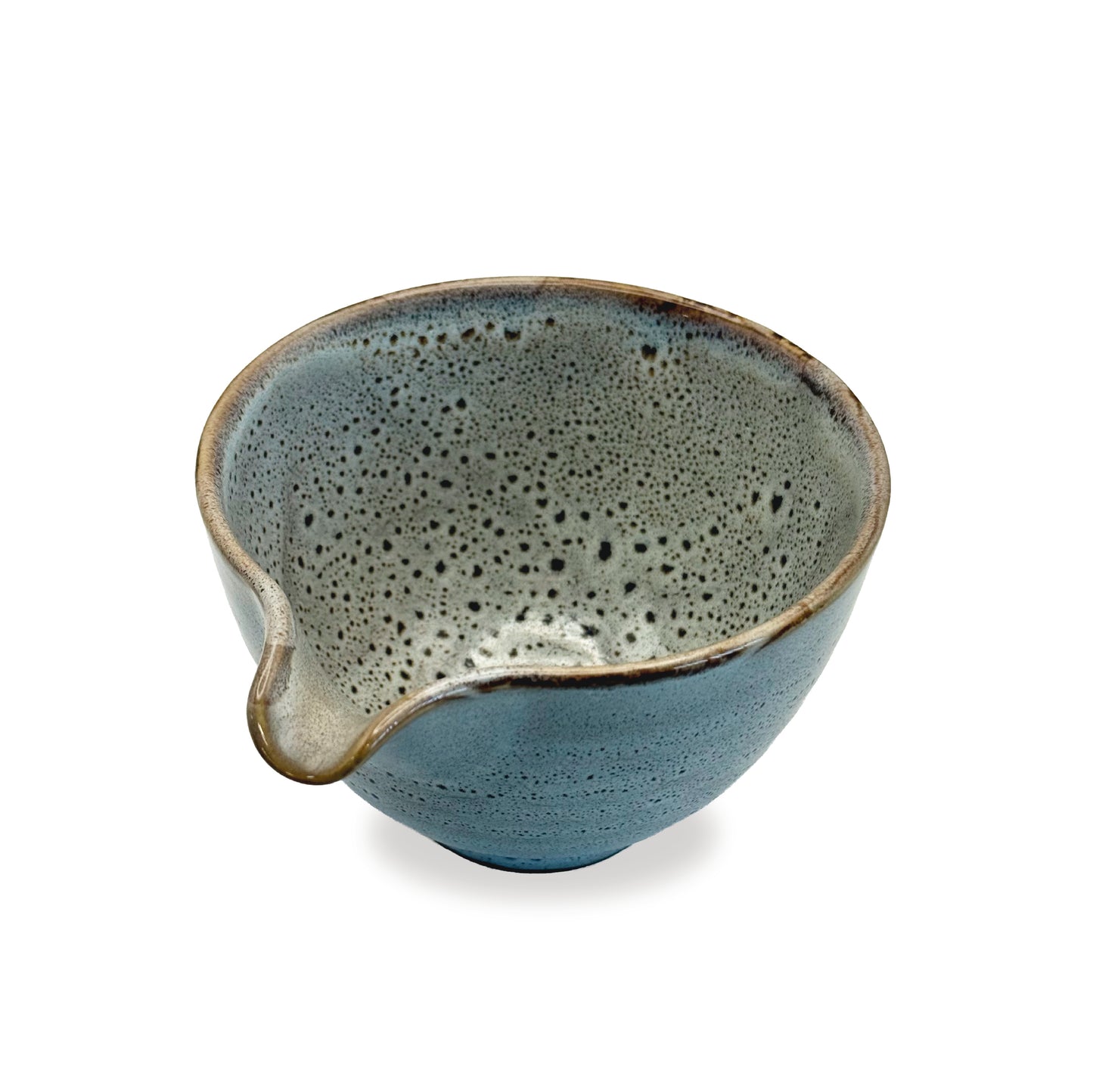 Matcha Bowl (Chawan) - Drain White
