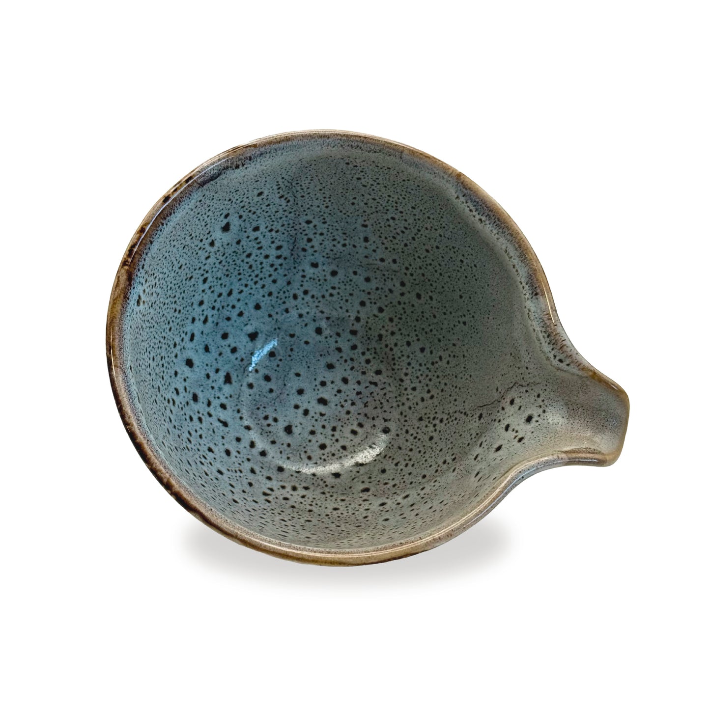 Matcha Bowl (Chawan) - Drain White