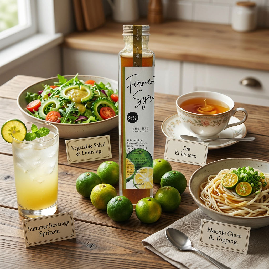 Japanese Okinawa Shikuwasa Puree