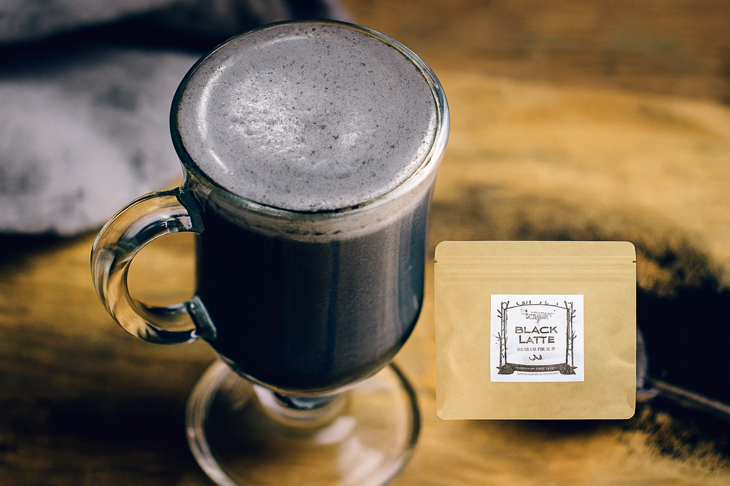 Kinako Black Latte Powder (120g)