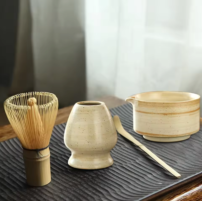 4pc Matcha Whisk Set