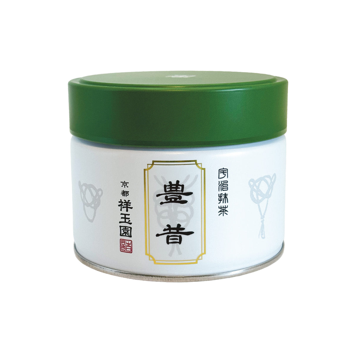 Shogyokuen Toyo Mukashi 100g matcha tin front label