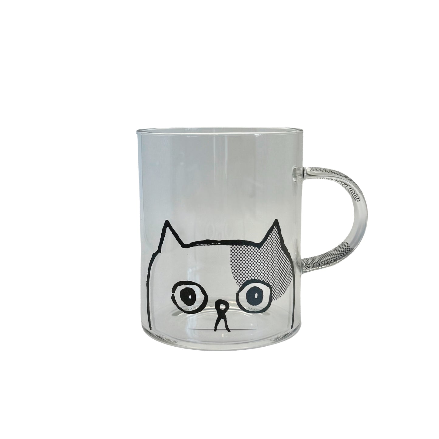 Cute Cat Mug (Glass)